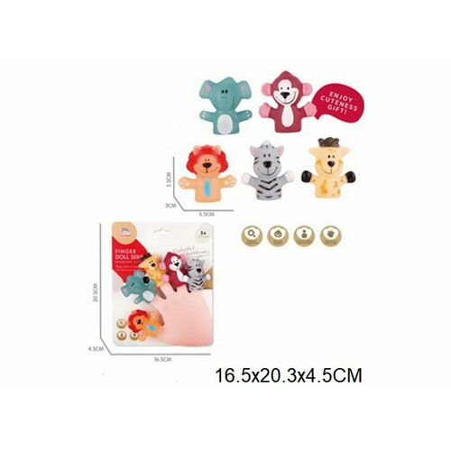 Животные на пальцы 5 штлистBLS-S2 689₽