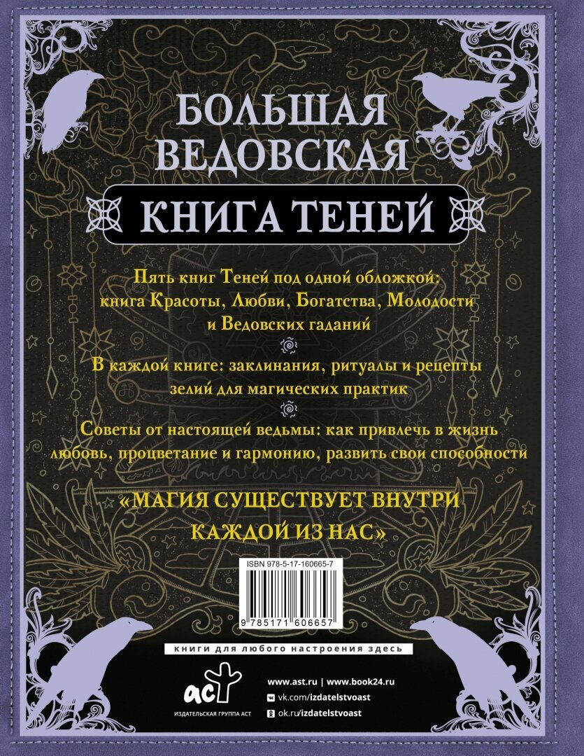 Большая ведьмовская книга заклинаний, ритуалов и обрядов. Магические практики. Книга теней Зеник Лада