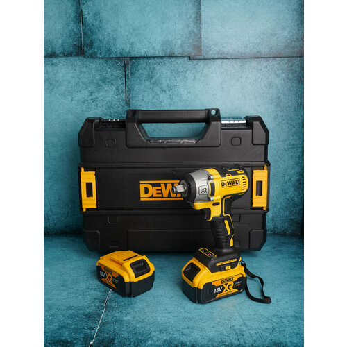 Гайковерт аккумуляторный ударный бесщеточный в кейсе 18V 2АКБ 9100₽