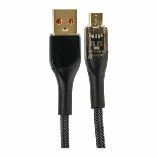 Кабель Perfeo U4020 USB A вилка - Micro USB вилка 1 м 20W black perfeo микрофон клипса компьютерный m 1 черный кабель 1 8 м разъём 3 5 мм pf a4423