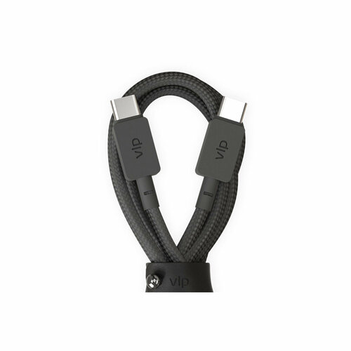 Дата-кабель VLP Nylon Cable USB C - USB C 100W 2м черный 1770₽