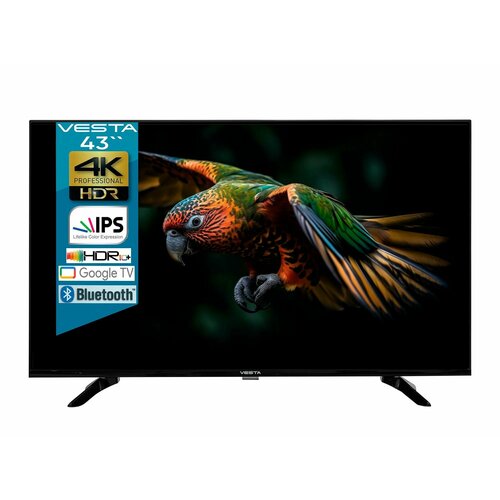 Телевизор 43 LED VESTA 43V3500 UHDGoogle TV2-16Gb 2420700₽