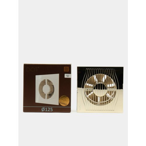 Вытяжно вентилятор SLIM 5C Gold с обратным клапаном D 125 мм 9120₽