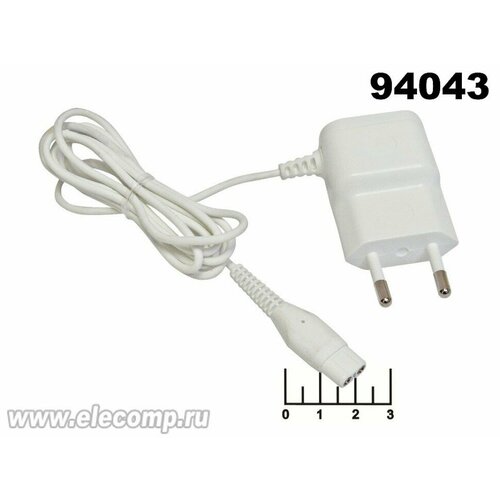 Зарядное устройство для электробритвы 2pin C1 Philips (HQ850) 8V 2W зарядка для электробритв и триммеров philips hq850 8v