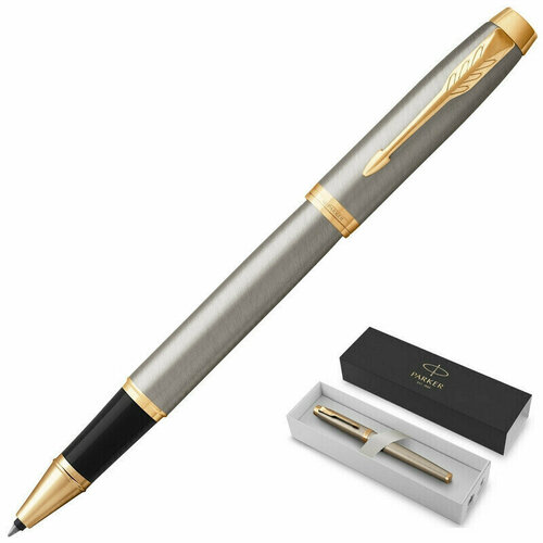Ручка Роллер PARKER IM Brushed Metal GT 1931662