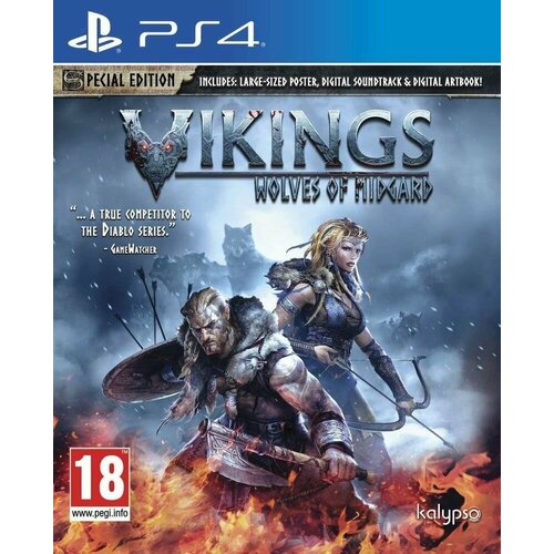 Игра Vikings Wolves of Midgard Special Edition (PlayStation 4, Русские субтитры) игра для playstation 4 tribes of midgard deluxe edition