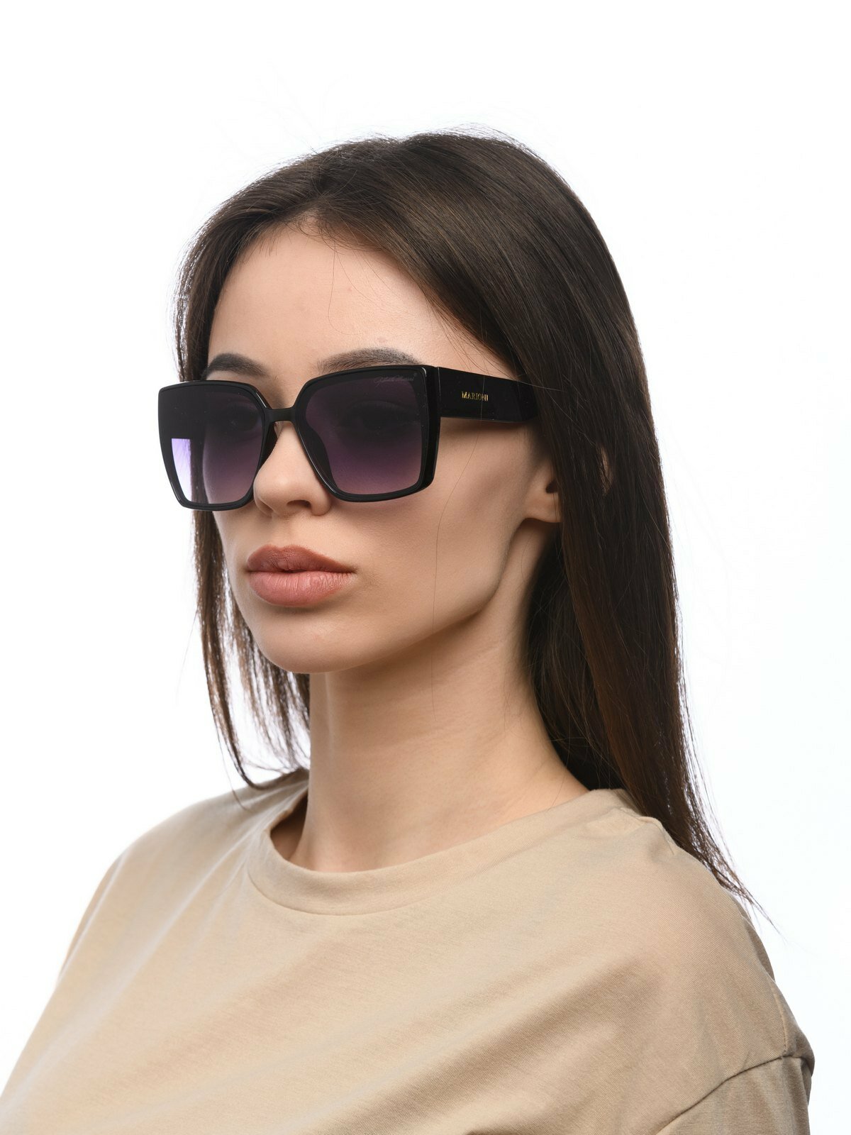 Солнцезащитные очки Gabriela Marioni, черный