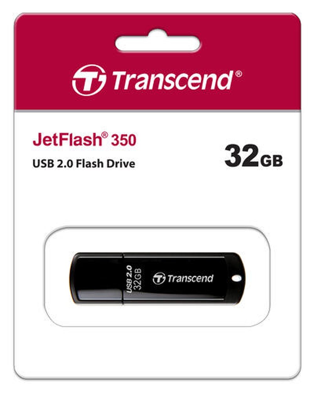 Память USB Flash 32 ГБ Transcend JetFlash 350 [TS32GJF350]