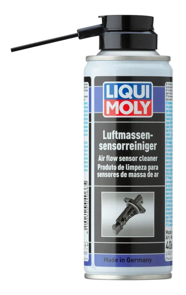 Очиститель датчика массового расхода воздуха, LIQUI MOLY, 4066, Luftmassensensor-Rein, 200 мл.