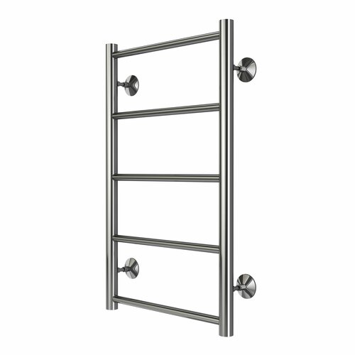 Полотенцесушитель водяной EL-TERM (Эл-Терм) лион 500х700 мм, нижнее подключение, нержавеющая сталь, гарантия 10 ЛЕТ