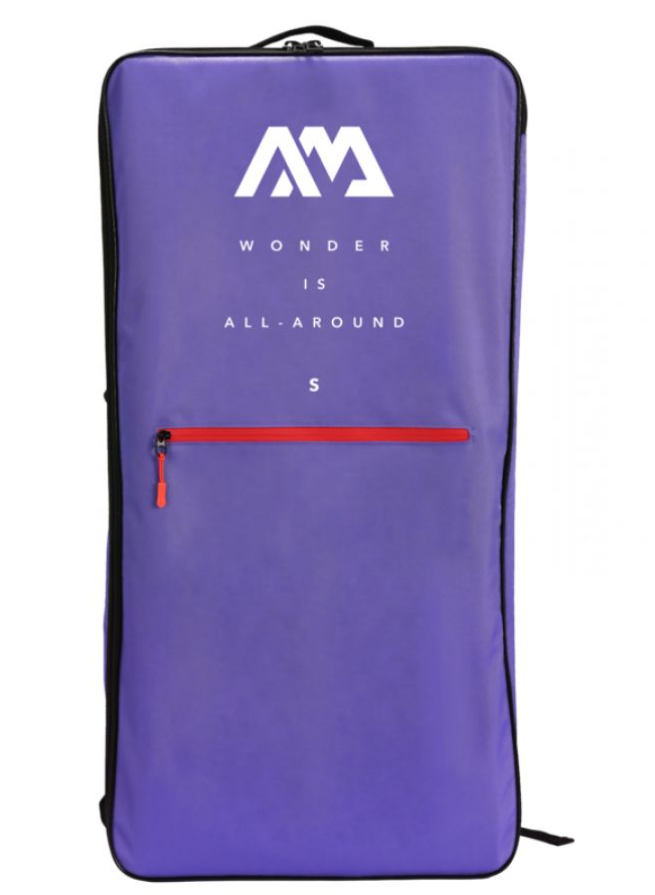 Рюкзак для SUP-доски Aqua Marina Zip Backpack Purple S цвет фиолетовый серия Coral, габариты 86x43x21 см (B0303941)