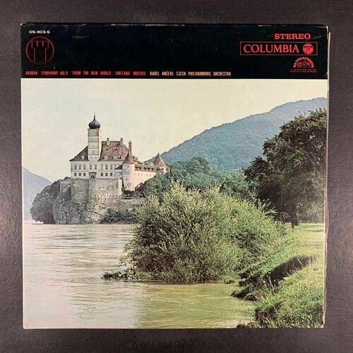 Dvorak, Smetana, Karel Ancerl, Czech Philharmonic Orchestra - Symphony No.9 From The New World, Moldau (Виниловая пластинка) dvorak dvoraknikolaus harnoncourt symphony no 9 “from the new world” 180 gr