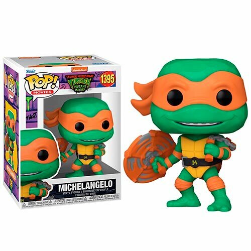 Фигурка Funko POP! Черепашка-ниндзя Микеланджело (Michelangelo) #1395 фигурка микеланджело черепашки ниндзя с оружием