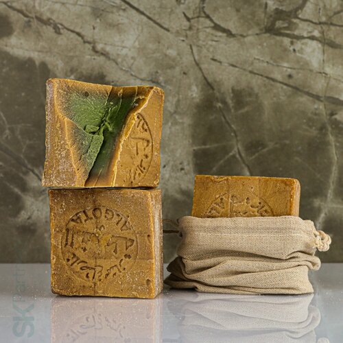 3 штуки Мыло Сирийское премиум 