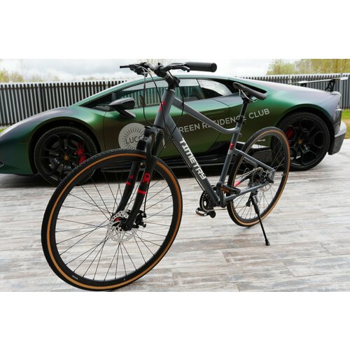 Велосипед Time Try ТT1239s 28 Алюминиевая рама 18 Спортивный Взрослый Подростковый Унисекс серый 29900₽