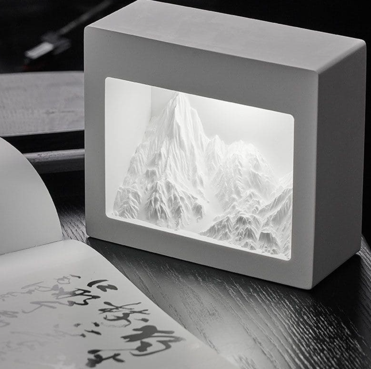 фото Ночник Xiaomi "Горы Жичжао" с 9 режимами и ароматом