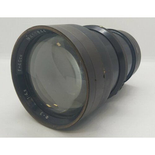 Объектив Ф-3 14 5 F40 см для форматных камер серийный 411844 металл стекло 12350₽