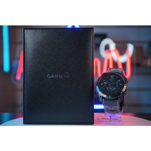 Garmin D2 Mach 1 Pro Aviator Smartwatch with Vented Titanium Bracelet 010-02804-80 22146900₽