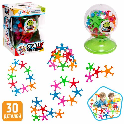 Конструктор Забавные присоски 30 деталей 696₽