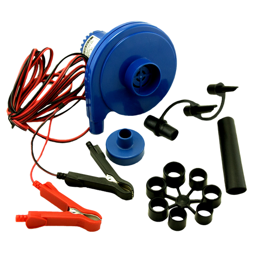 Насос электрический для лодки, BRAVO турбинка с крокодилами