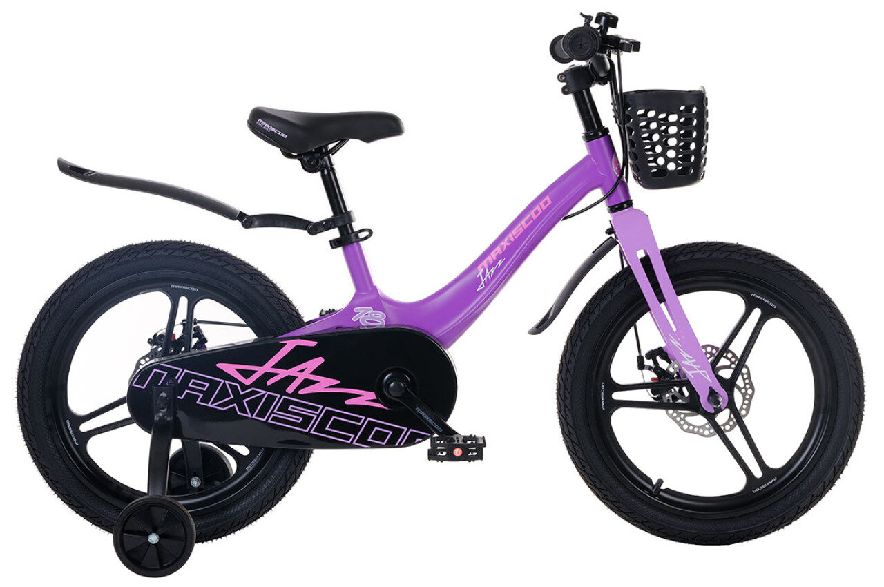 Детский велосипед Maxiscoo Jazz Pro 18" (2024) 18 Фиолетовый (115-130 см)