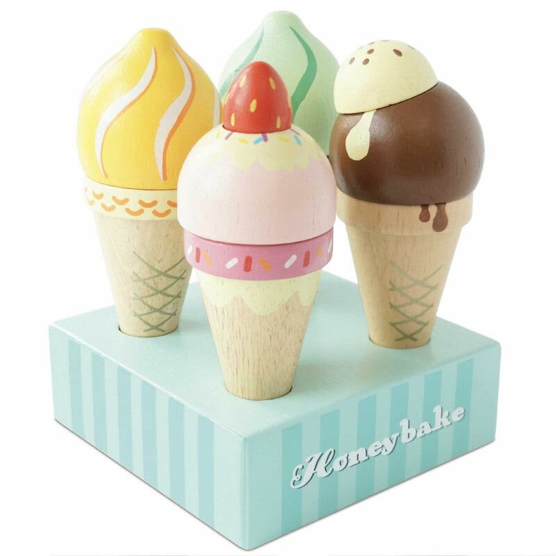 Le Toy Van Игрушечная еда "Фруктовое мороженое в рожке" - фото №12
