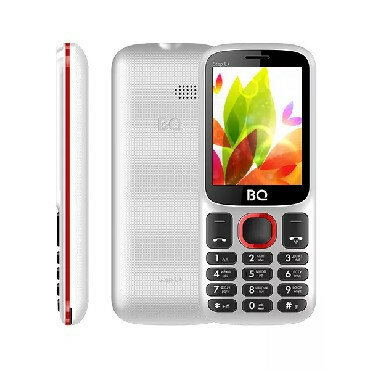 Мобильные телефоны (BQ 2440 Step L+ White/Red)