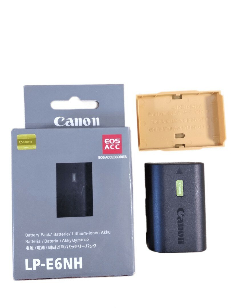 Аккумулятор LP-E6NH для фотоаппарата Canon EOS R6, R5, R