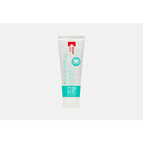 Зубная паста-гель edel+white, STOP Sensitive Relieve+Shield toothpaste 75мл