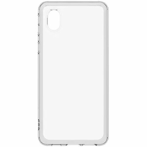 Чехол Soft Clear Cover для телефона Samsung Galaxy A01 Core / прозрачный