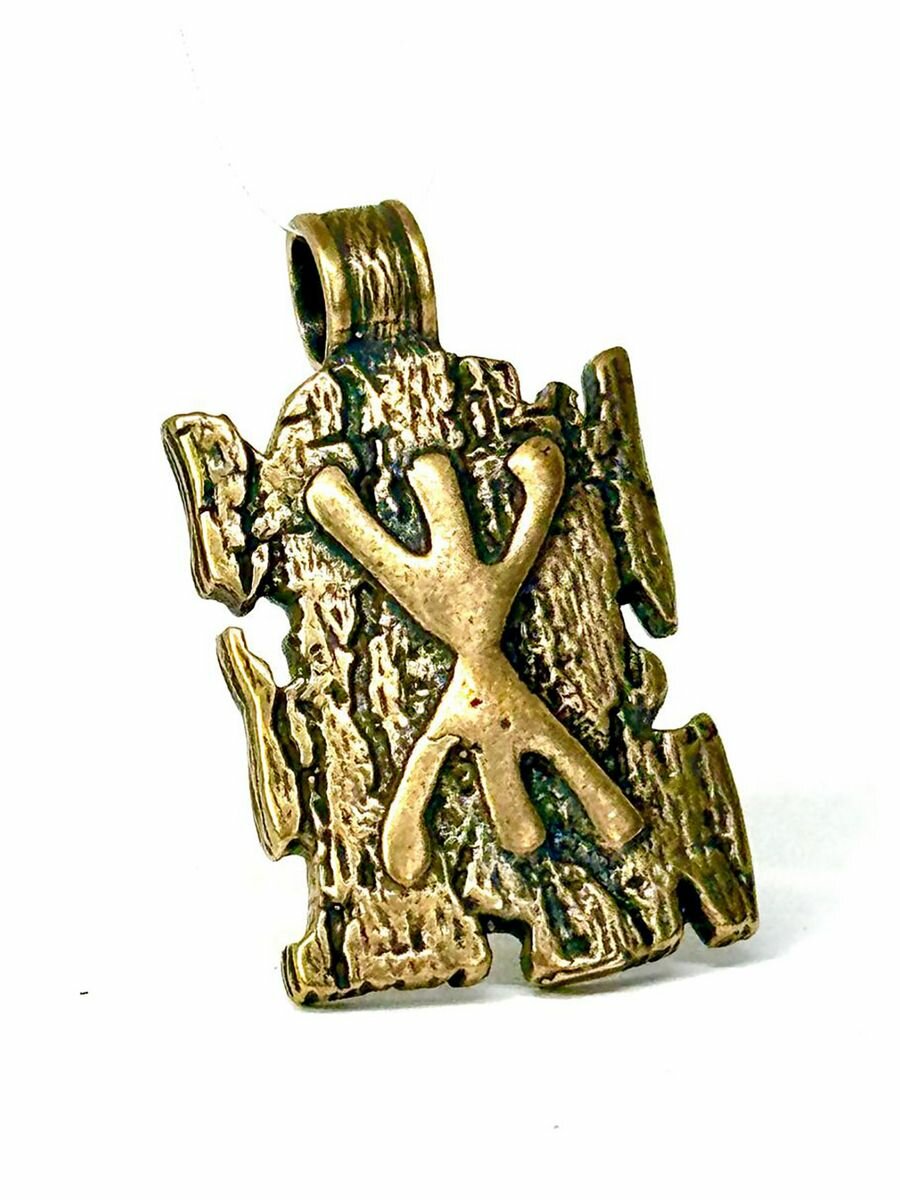 Подвеска Вербица, коричневый — фото 1