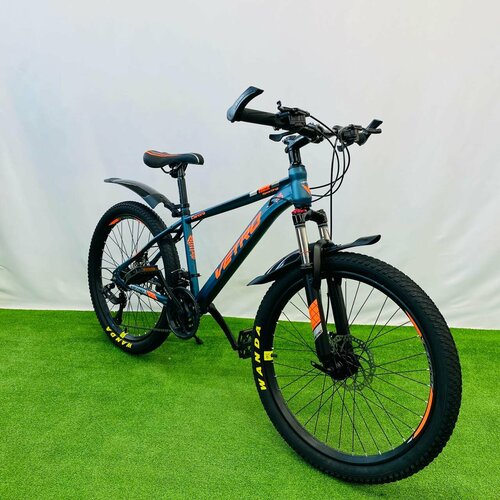 Велосипед горный Vetro 24 дюйма 2024 года синий рама 15 дюймов 2188800₽