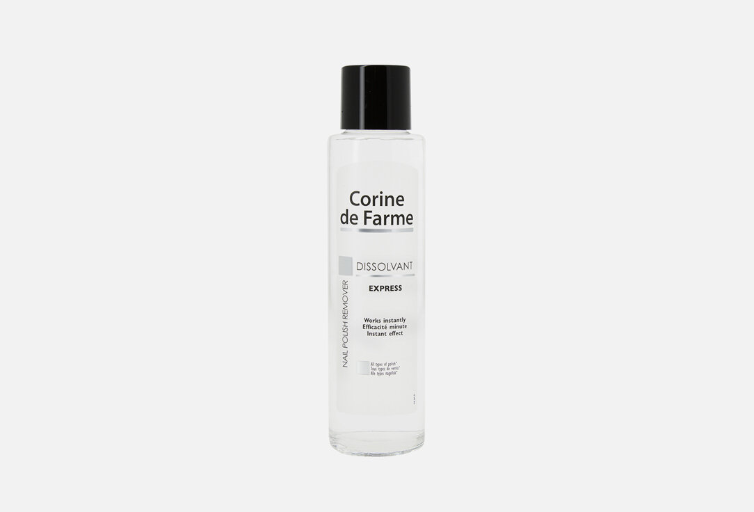 Жидкость для снятия лака Corine de Farme, Nail Polish Remover 200мл