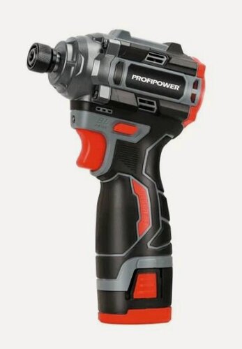 Изображение товара Винтоверт аккумуляторный ProfiPower BL-162 (бесщеточный, 16В, 160Нм, Li-ion 2шт, 2.0Ач, 3скорости, ЗУ, кейс)