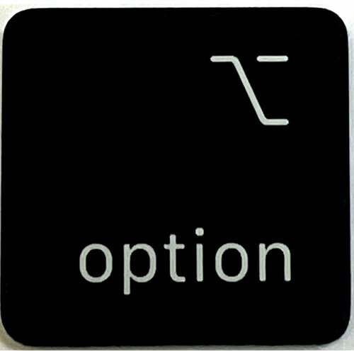 Кнопка клавиша Option левая Macbook Air, Pro M1 2019-2022