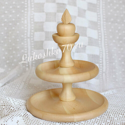 Конфетница из кедра маленькая 