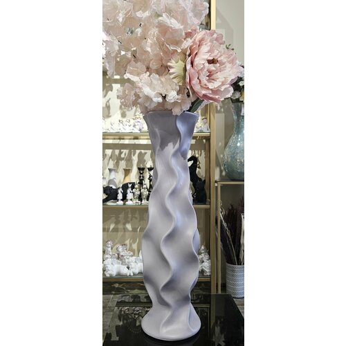 Красивая ваза керамическая 46 см, декор и интерьер в дом.