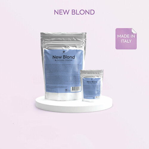Adricoco New Blond - обесцвечивающая пудра для волос светлый индиго 500 гр 1478₽