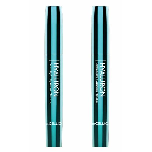 Тушь для ресниц Dr. Cellio Derma Hydro Hyaluronic Mascara, 8 гр, 2 шт dr cellio тушь для ресниц dr cellio derma hydro hyaluron mascara 8g