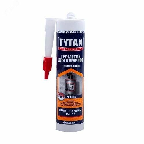фото Герметик силикатный для каминов до +1500C TYTAN PROFESSIONAL