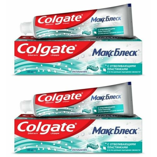 Colgate Зубная паста Макс Блеск, 100 мл, 2 шт