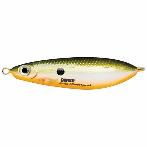 блесна колеблющиеся rapala minnow spoon 10см 32гр rfsh Незацепляйка Rapala Rattlin Minnow Spoon RMSR08-RFSH