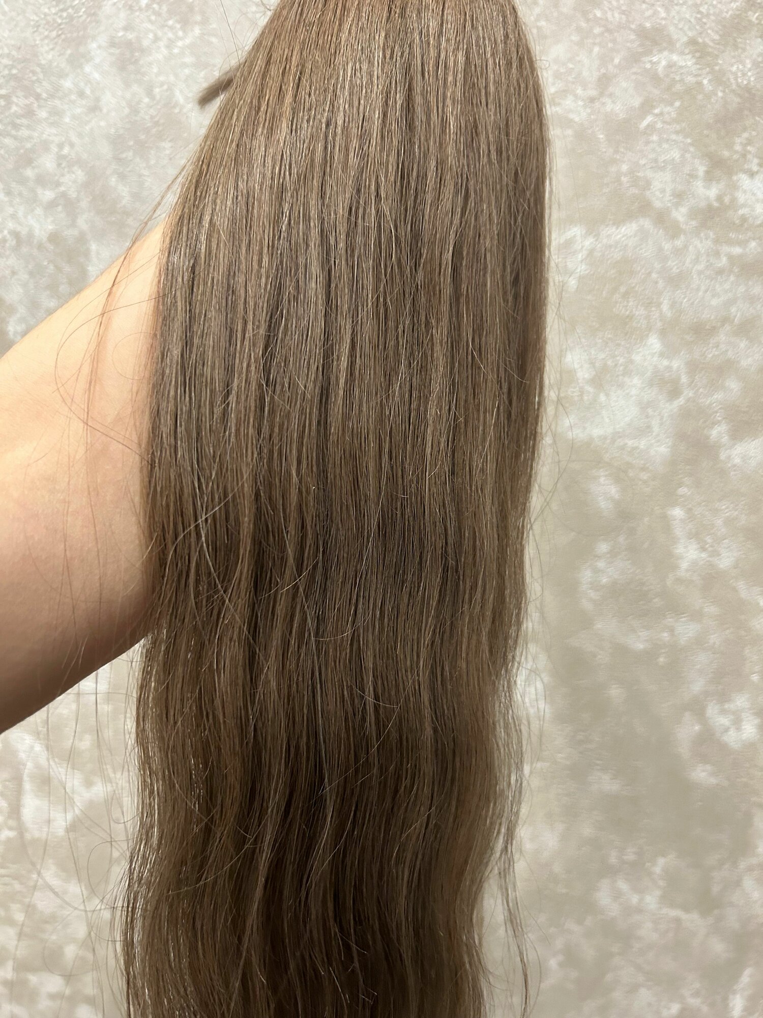 Натуральные волосы для наращивания 70 см