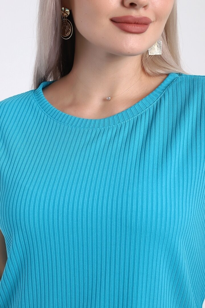 Комплект одежды Руся, размер 3XL, бирюзовый — фото 1