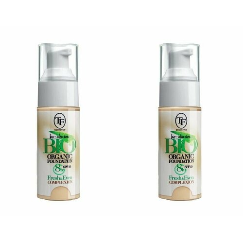 TF cosmetics Тональный крем для лица Bio Organic Foundation тон 01 Натуральный 35 г 2 шт 1275₽