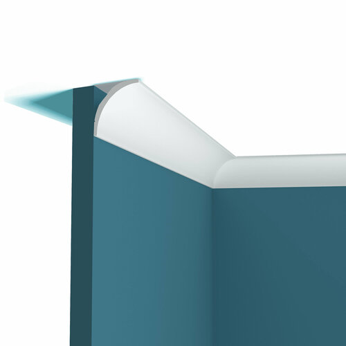 Потолочный плинтус (карниз) Перфект Плюс P147 размер 6х6 см длина 2 метра. P147