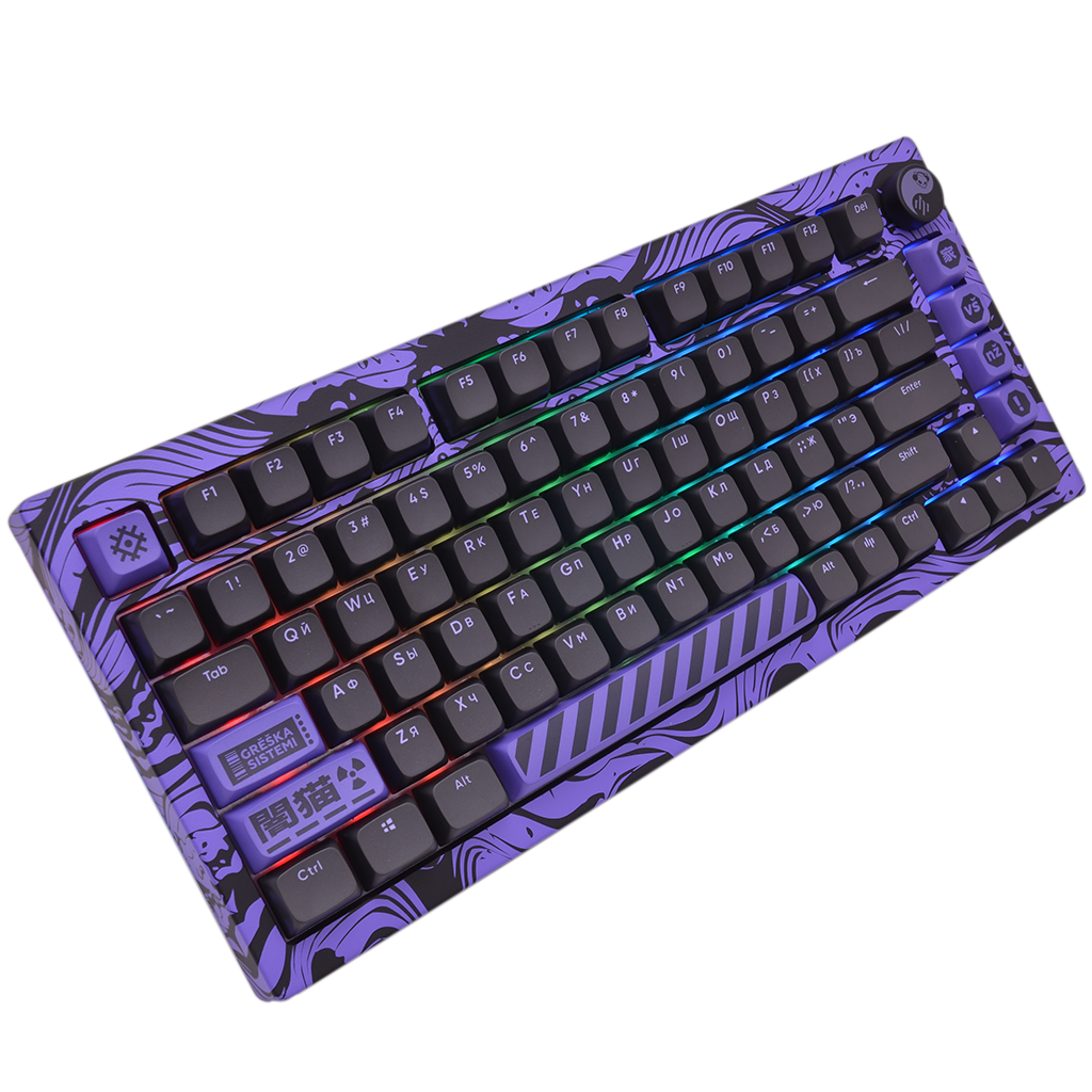 Клавиатура Dark Project X AKKO 5075 Purple G3ms Sapphire Switch