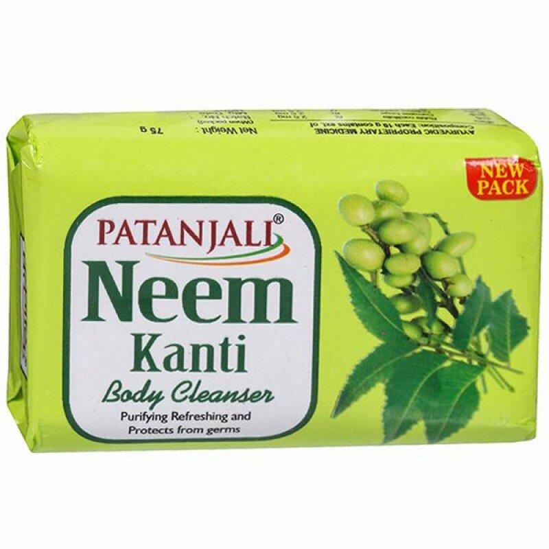 Мыло Ним марки Патанджали (Neem soap Patanjali), 75 грамм