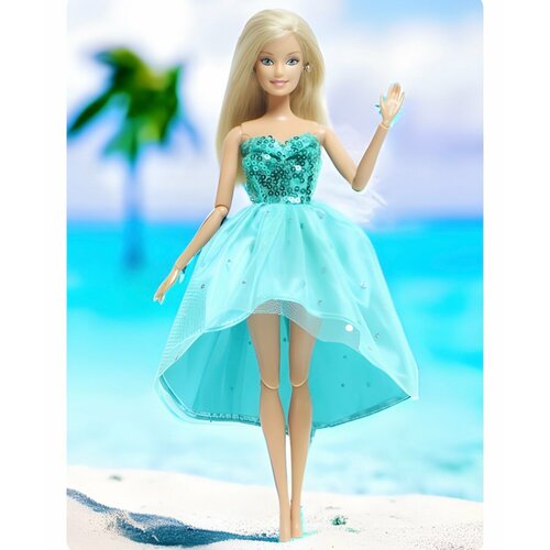 Одежда для кукол Барби Платье Fashion Via