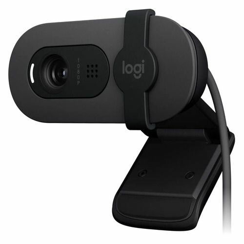 Web-камера Logitech Brio 100 Full HD, черный [960-001585]